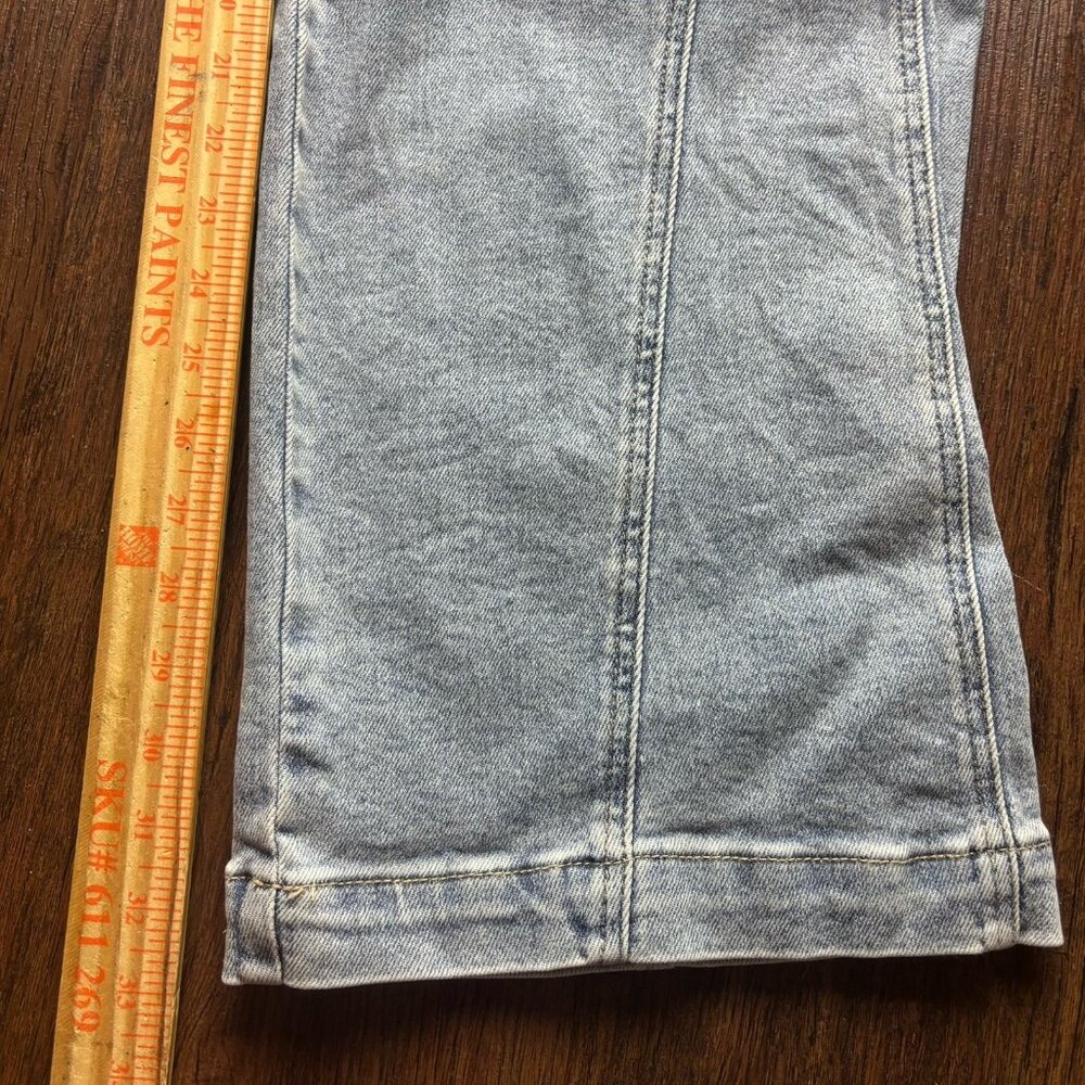 Judy Blue Retro Wide High Waist Jeans Light Wash Women’s Size 5/27 - Picture 10 of 12